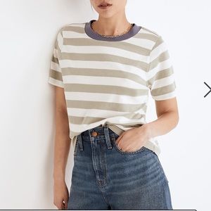 NWT - Madewell Supima cotton essential ringer tee